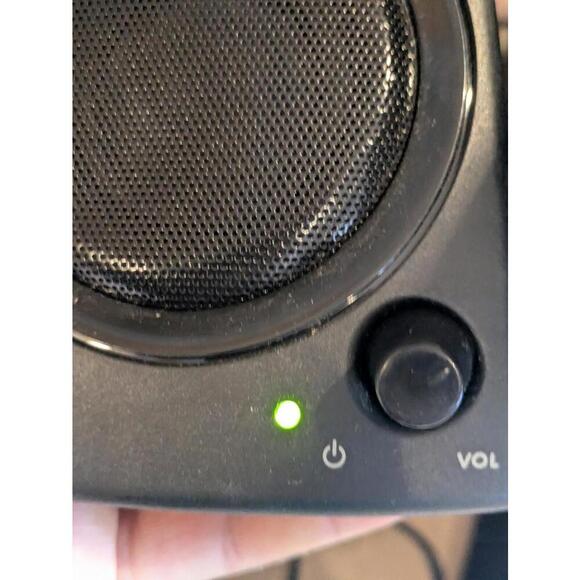 Logitech Z130 PC Speakers Full Sound Strong Bass 3.5mm Input & Power Supply Cord - Picture 7 of 7